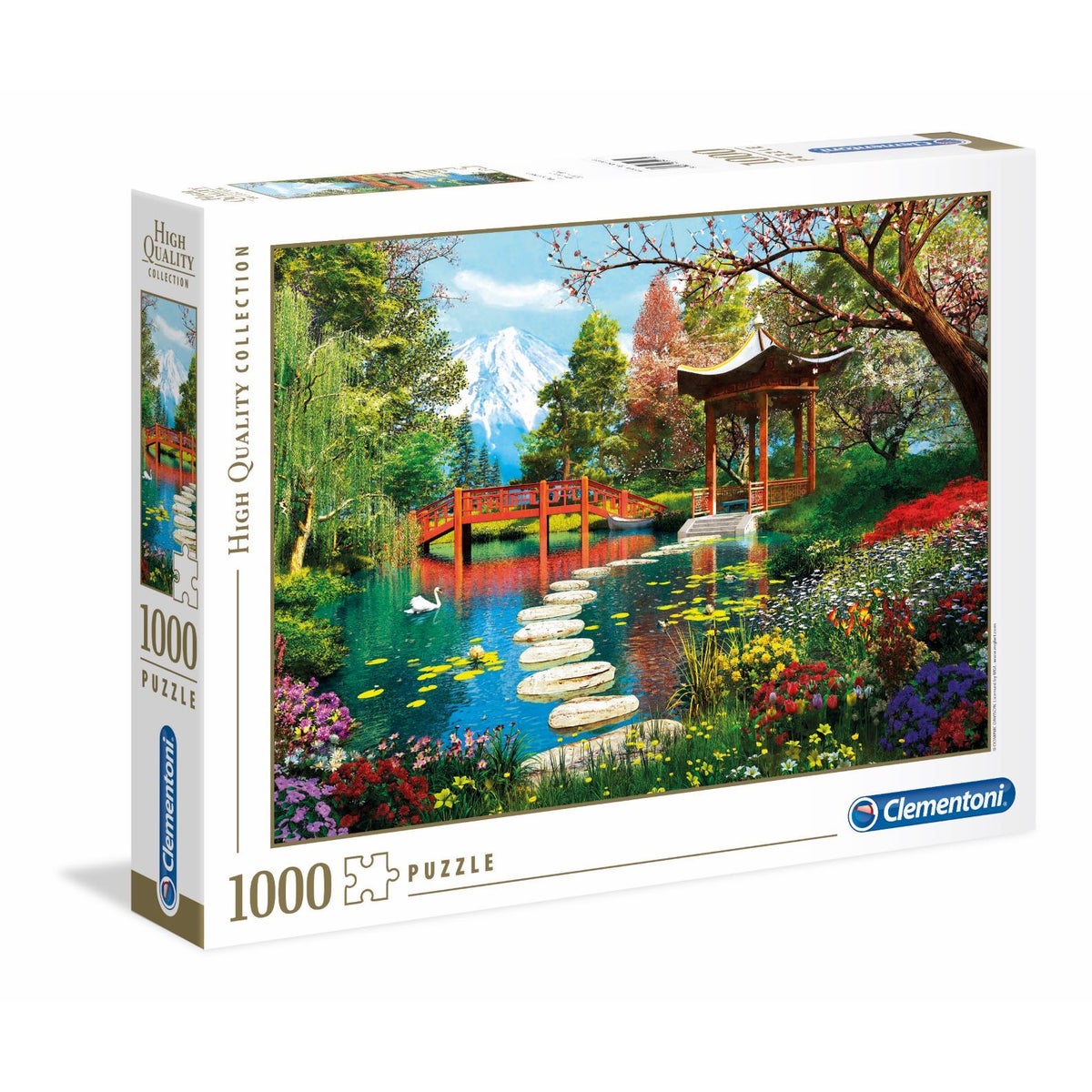 Puzzle - Clementoni - Gardens Of Fuji (1000 pcs)