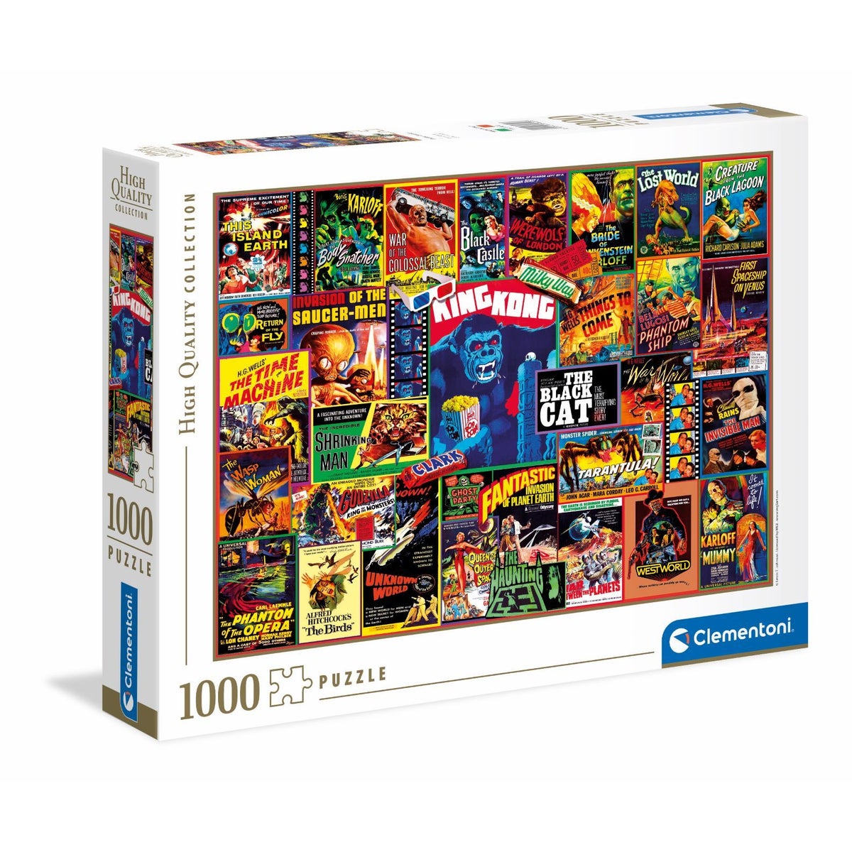 Puzzle - Clementoni - Thriller Classics (1000 pcs)