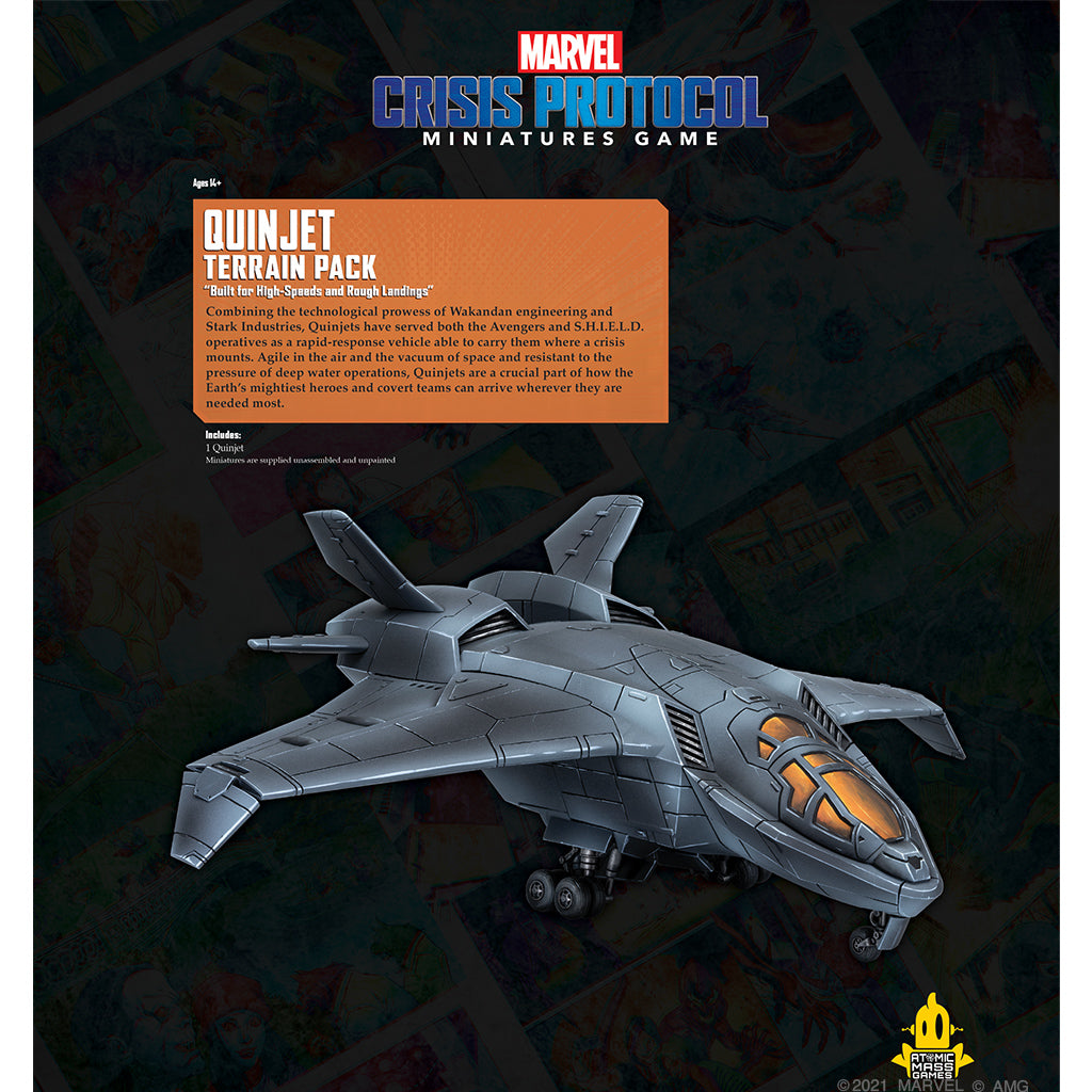 Marvel: Crisis Protocol – Quinjet Terrain Pack