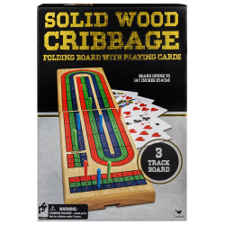 Cardinal - Folding Cribbage Board - 3 Color Track