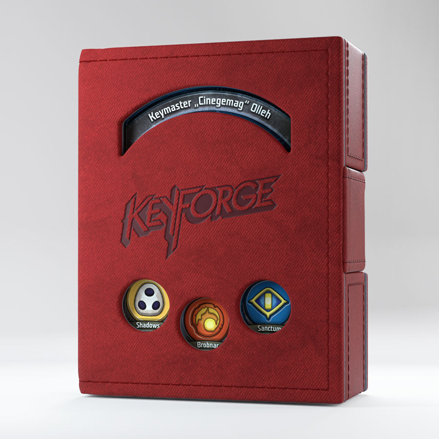 Gamegenic: Keyforge Deck Book - Red