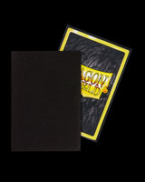 Dragon Shield - Japanese Size Matte Sleeves: Black (60ct)