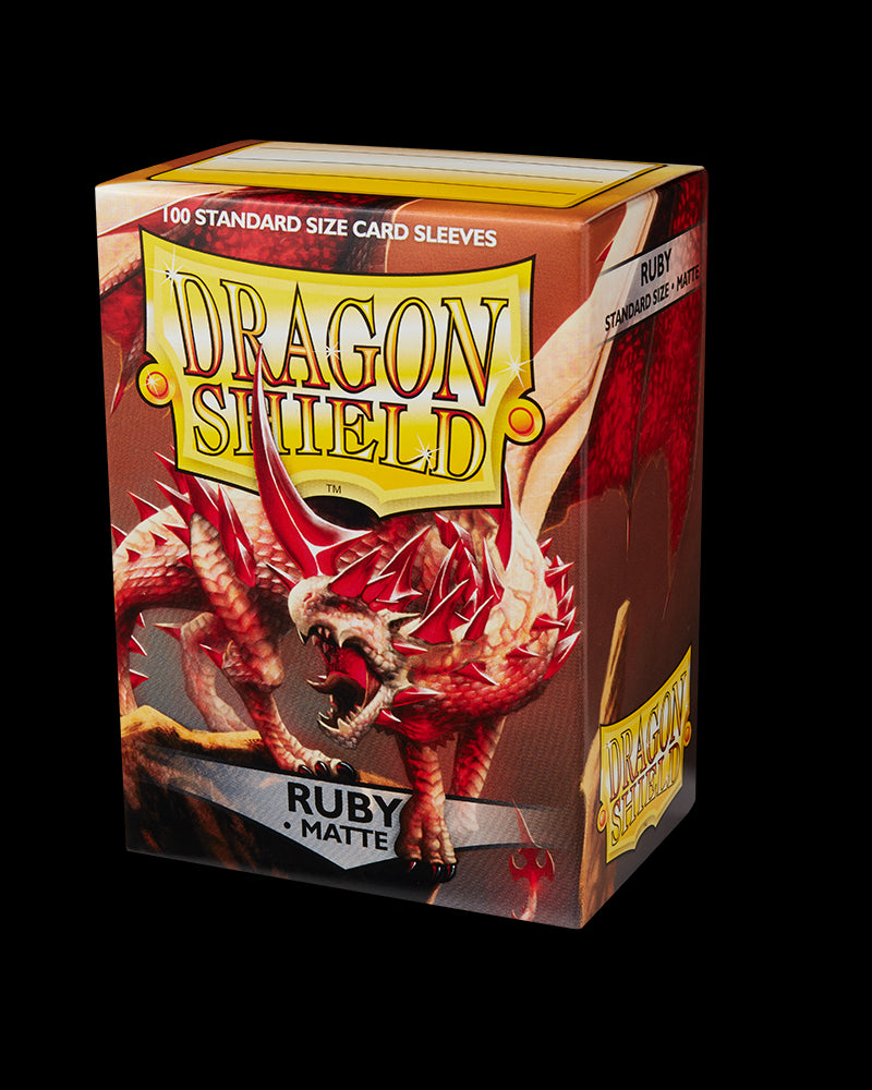 Dragon Shield - Matte Sleeves: Ruby (100ct)