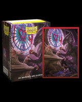 Dragon Shield - Limited Edition Brushed Art Sleeves: Valentine Dragons 2022 (100ct)