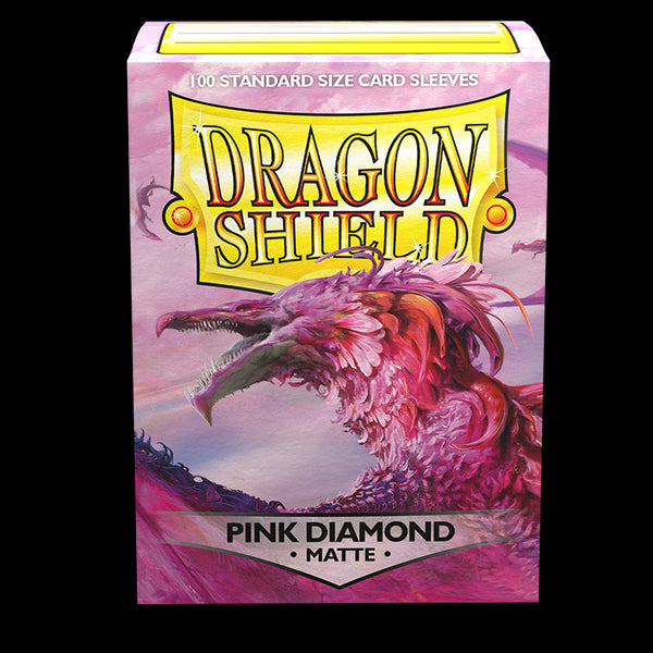Dragon Shield - Standard Sleeves - Matte Pink (x100)
