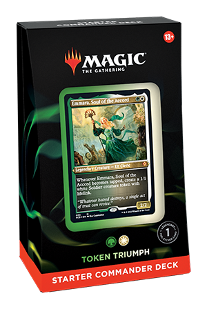 Magic: The Gathering - Starter Commander Deck (Token Triumph)