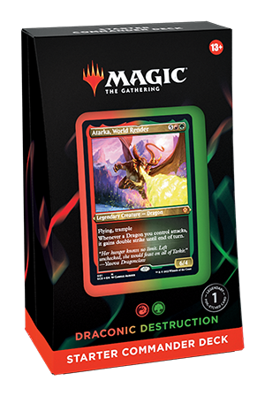 Magic: The Gathering - Starter Commander Deck (Draconic Destruction)