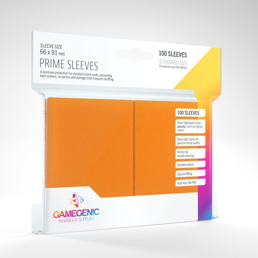 Gamegenic - Prime Sleeves - Orange (100ct)