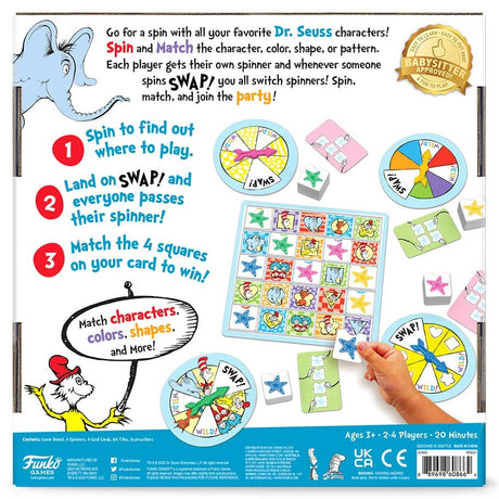 Dr. Seuss Pattern Party Game