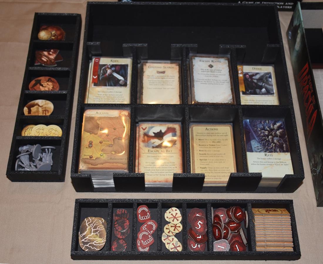 Insert Here - Fury of Dracula (3rd Edition) Organizer