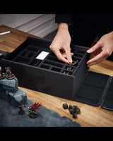 Dragon Shield - Game Master Companion: Screen & Accesory Box: Iron Grey