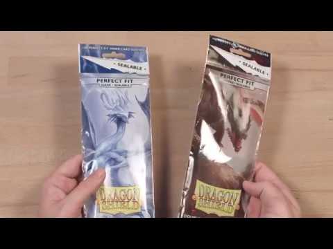 Dragon Shield - Sealable Perfect Fit Sleeves: Clear (100ct)