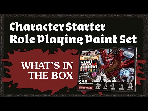 Gamemaster: Character Starter Paint Set