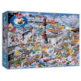 Puzzle - Gibsons - I Love Boats (1000 Pieces)