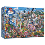 Puzzle - Gibsons - I Love Great Britain (1000 Pieces)