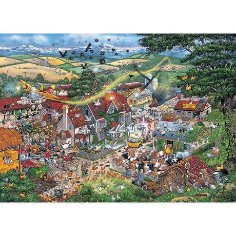 Puzzle - Gibsons - I Love the Farmyard (1000 Pieces)