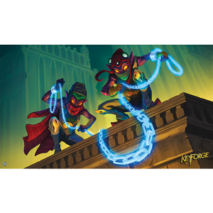 KeyForge: Worlds Collide - Chain Gang Playmat