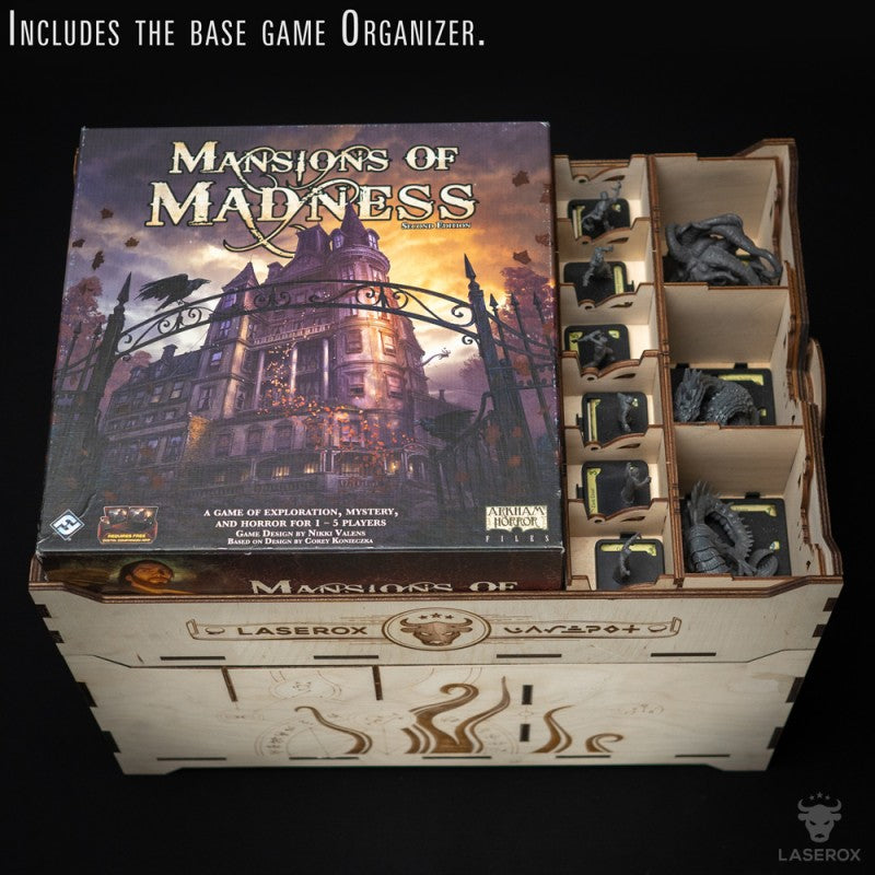 Laserox - Madness Crate - Compatible with Mansions of Madness (Second Edition)