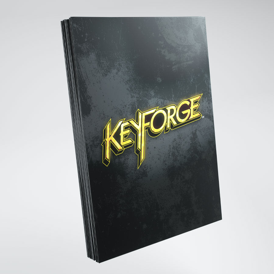 Gamegenic - Keyforge Logo Sleeves - Black