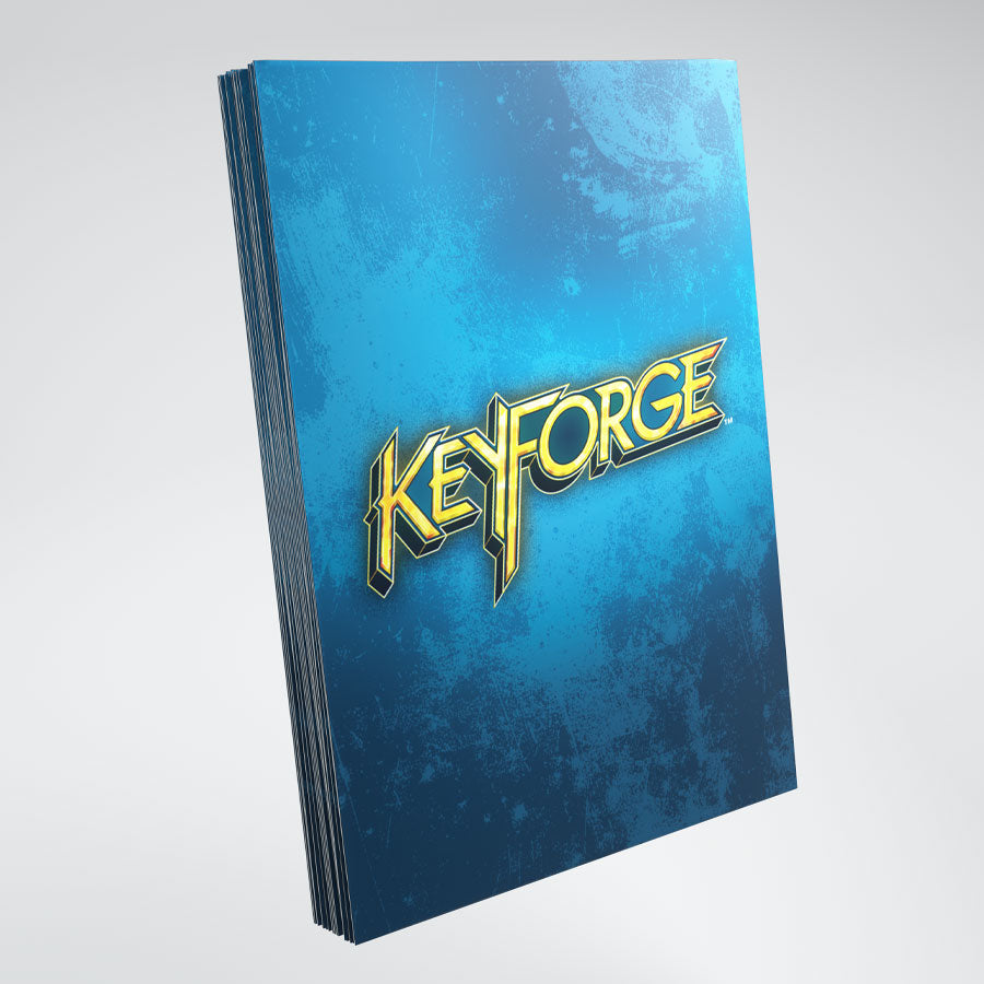 Gamegenic - Keyforge Logo Sleeves - Blue