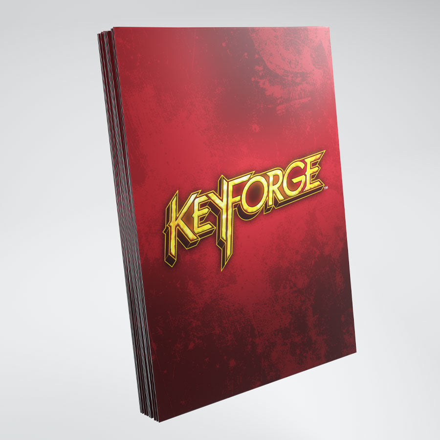 Gamegenic - Keyforge Logo Sleeves - Red