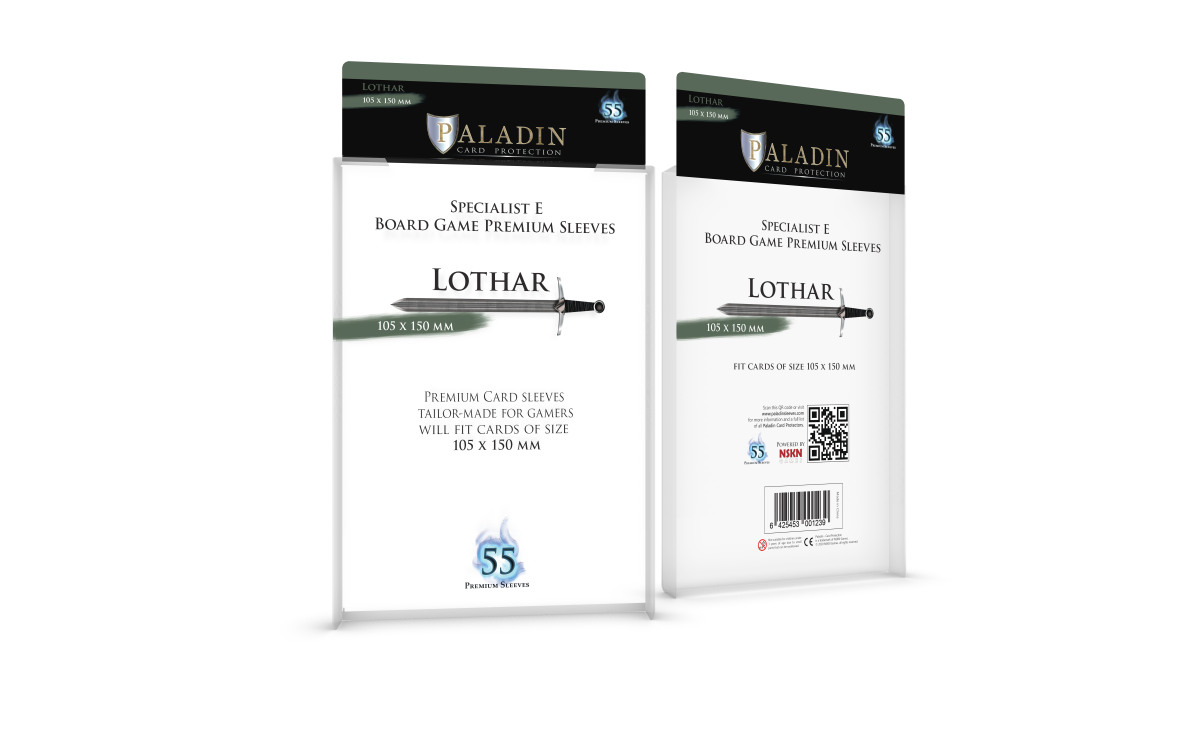 Paladin Card Protection - Lothar (105 mm x 150 mm, Premium Small XL Plus)