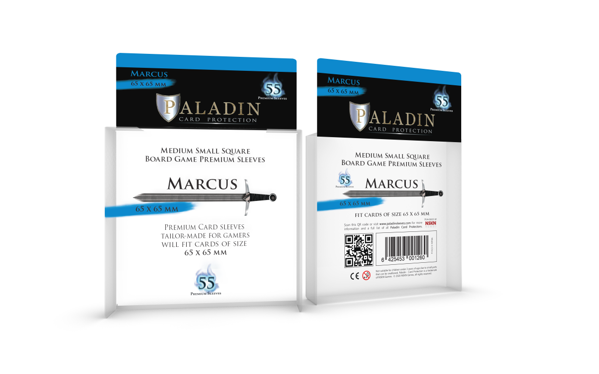 Paladin Card Protection - Marcus (65 x 65 mm, Premium Medium Small Square)