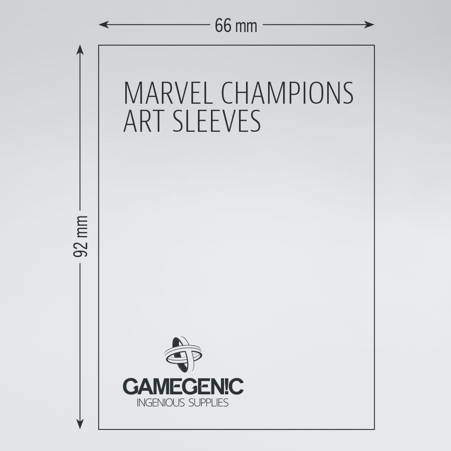 Gamegenic - Marvel Champions Art Sleeves - Iron Man (50ct)