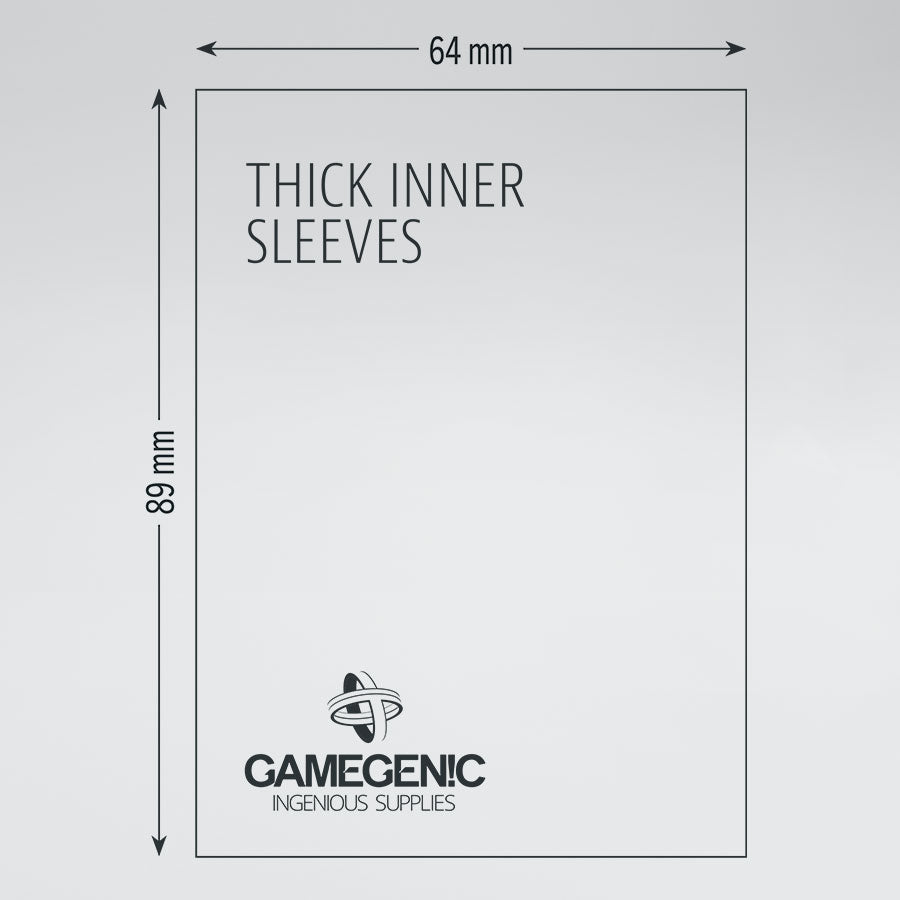 Gamegenic - Thick Inner Sleeves (50ct)