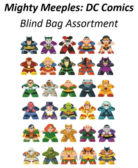 Mighty Meeples: DC Comics - Blind Bag of 3 Meeples