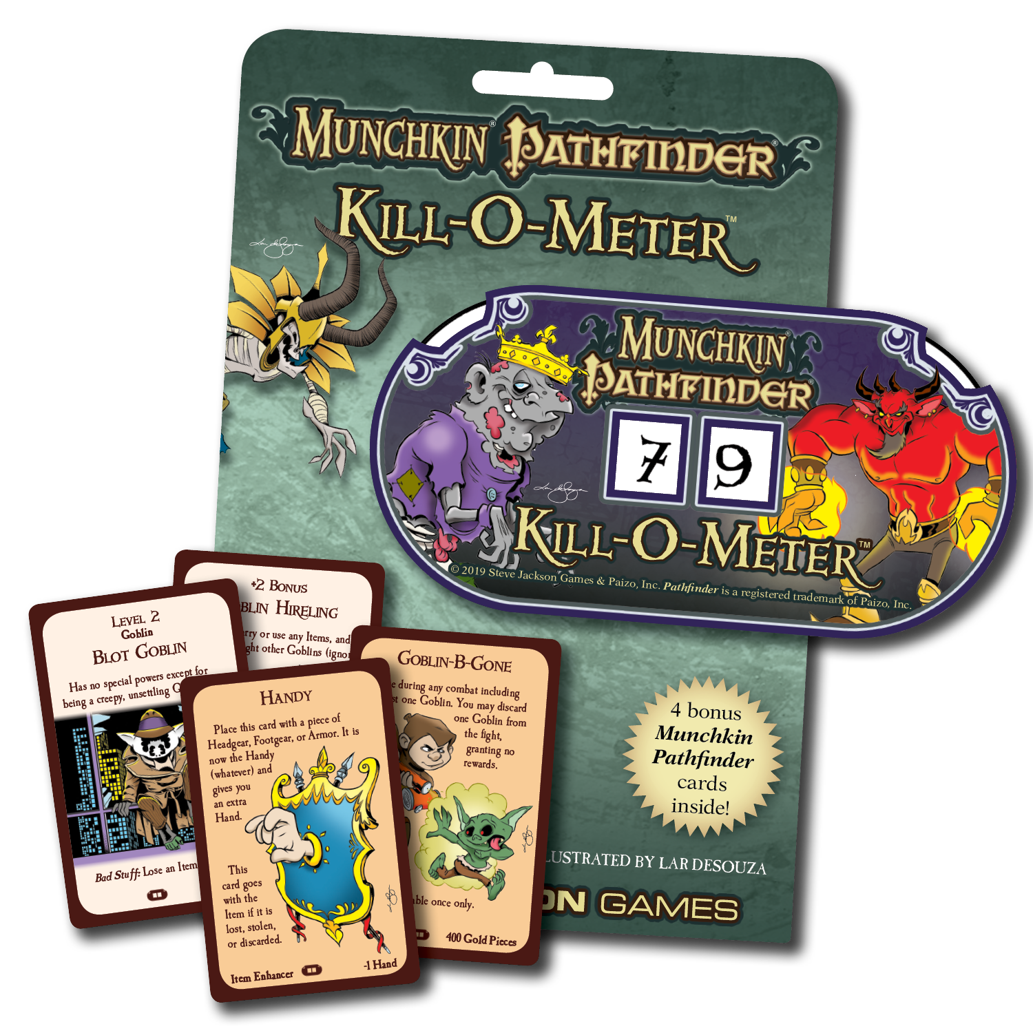 Munchkin Pathfinder Kill-O-Meter