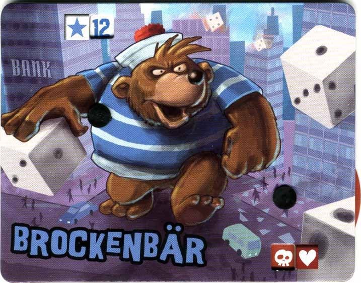 King of Tokyo: Heidelbärger Brockenbär (promo character) (German Import)