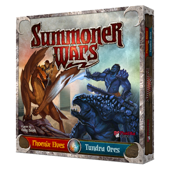 Summoner Wars: Phoenix Elves vs Tundra Orcs