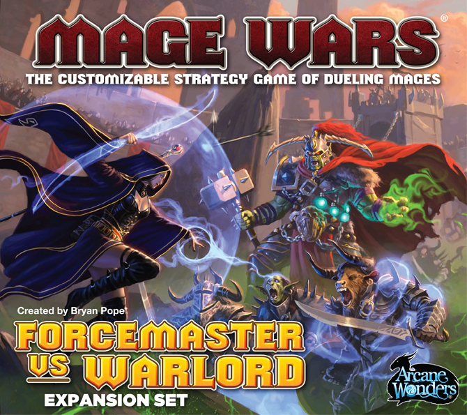 Mage Wars: Forcemaster vs. Warlord