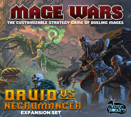 Mage Wars: Druid vs. Necromancer