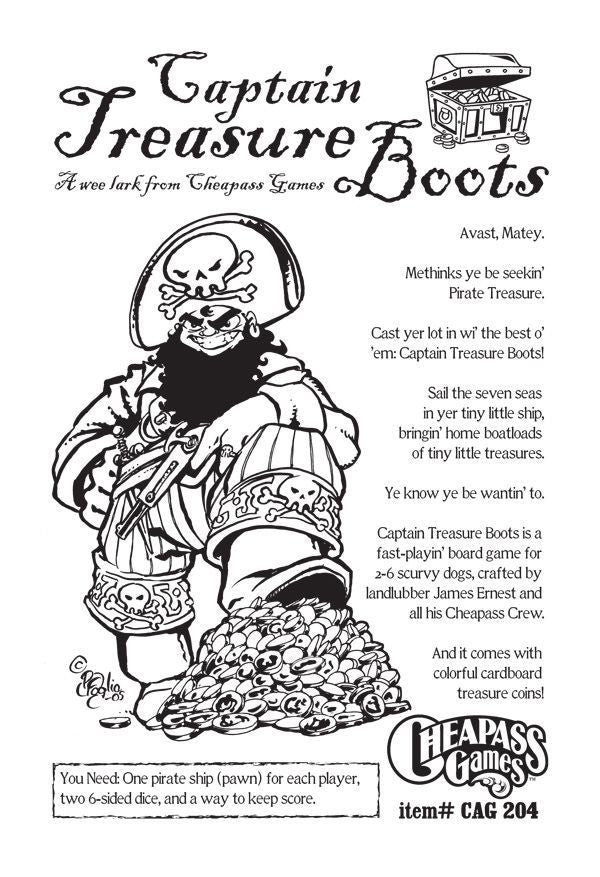 Captain Treasure Boots