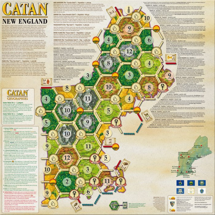 Catan Geographies: New England