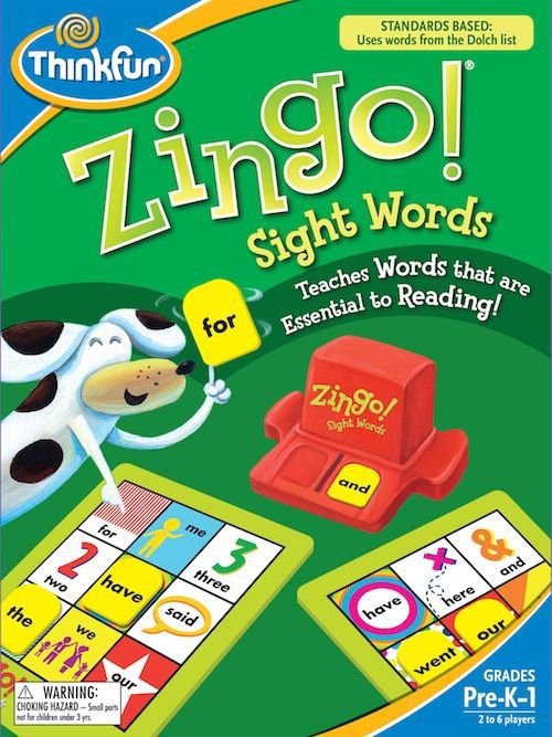 Zingo! Sight Words