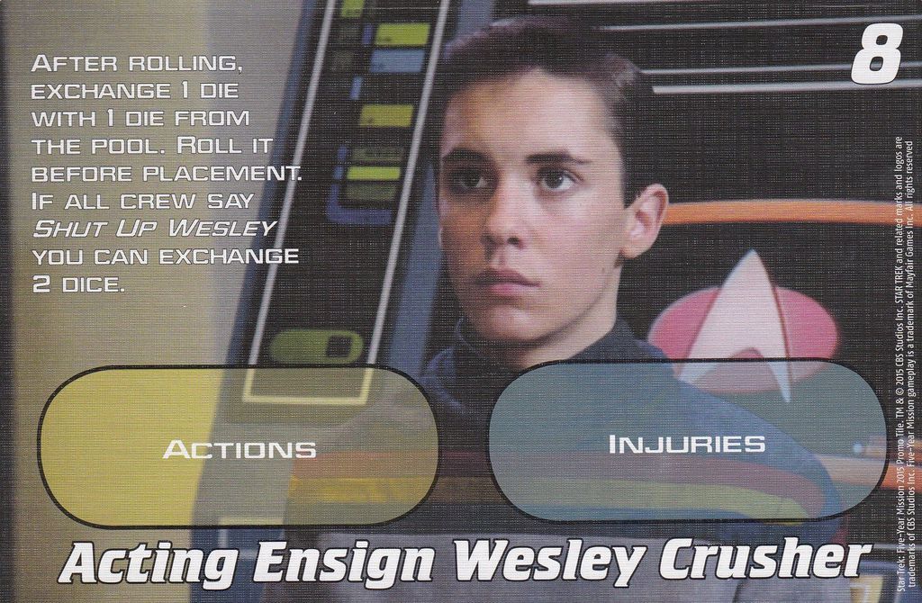 Star Trek: Five-Year Mission - Janice Rand / Wesley Crusher Promo