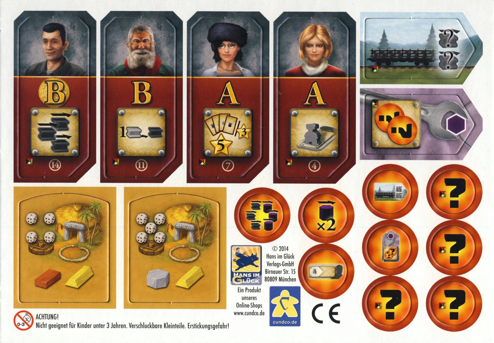 Russian Railroads: Mini-Expansion (with Stone Age Mini-Promo)