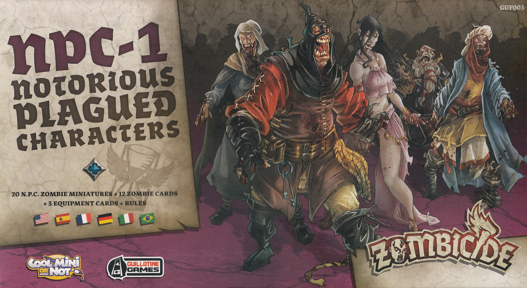 Zombicide: Black Plague - NPC-1