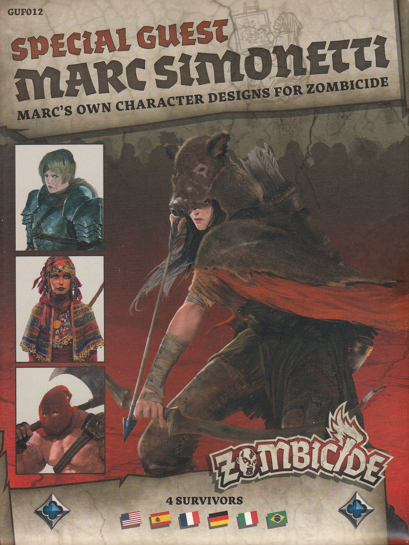 Zombicide: Black Plague Special Guest Box #7 - Marc Simonetti