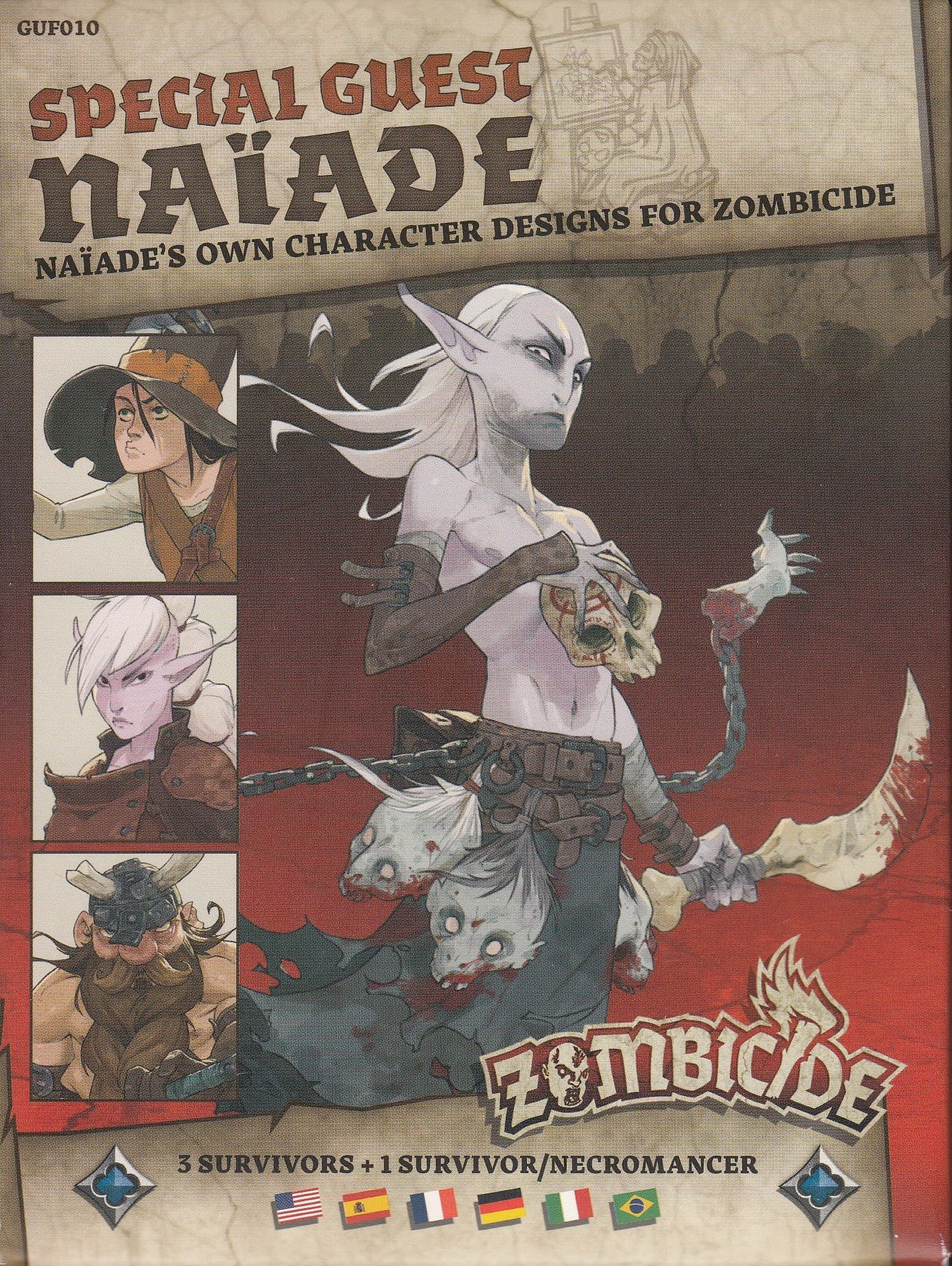 Zombicide: Black Plague Special Guest Box #5 - Naïade