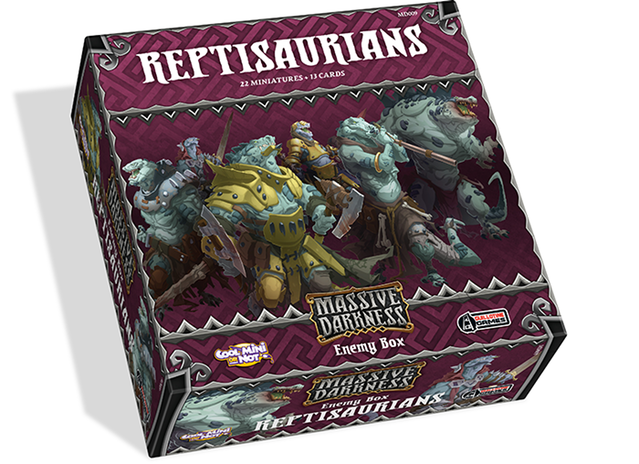 Massive Darkness: Enemy Box - Reptisaurians