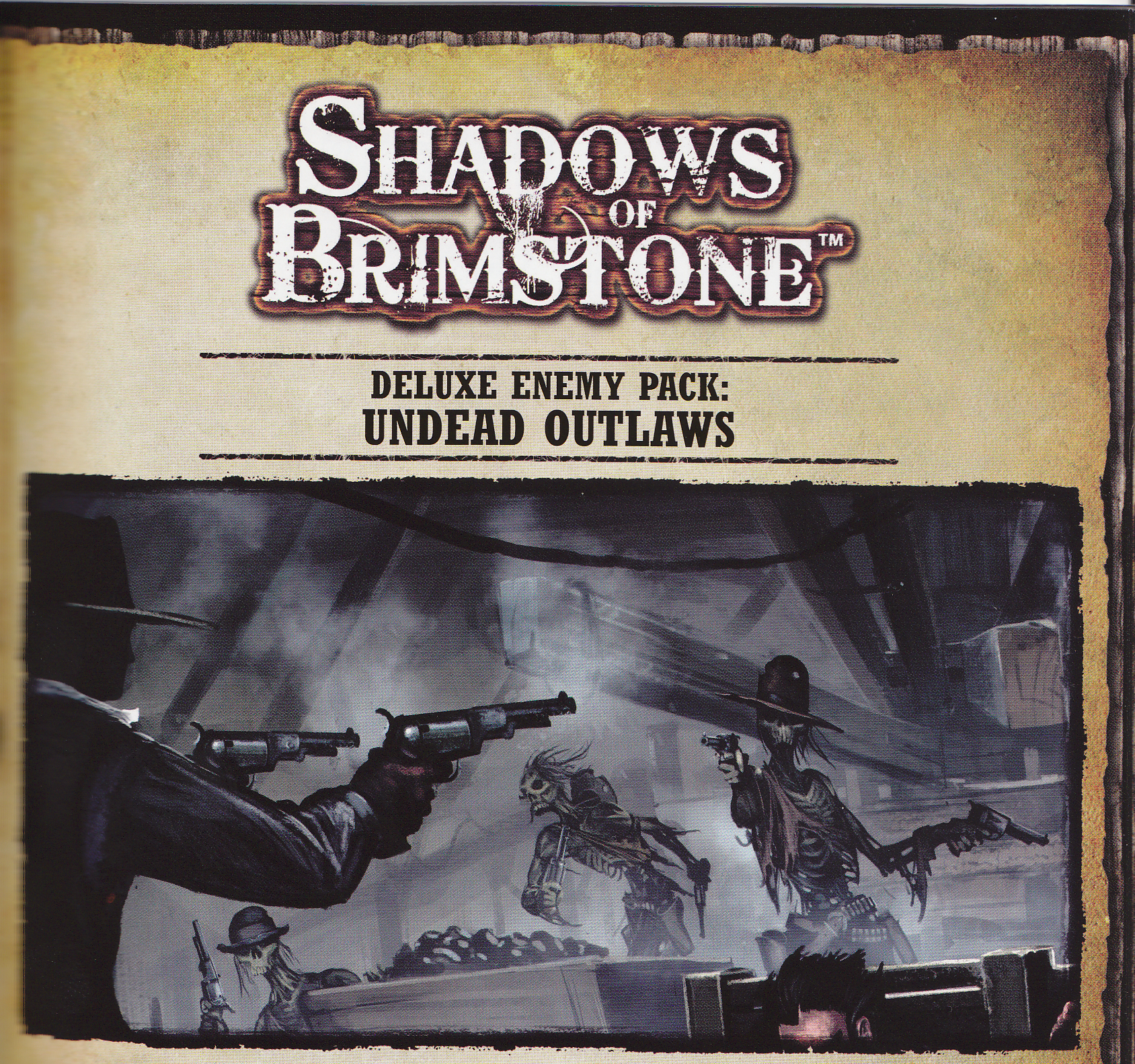 Shadows of Brimstone: Undead Outlaws Deluxe Enemy Pack