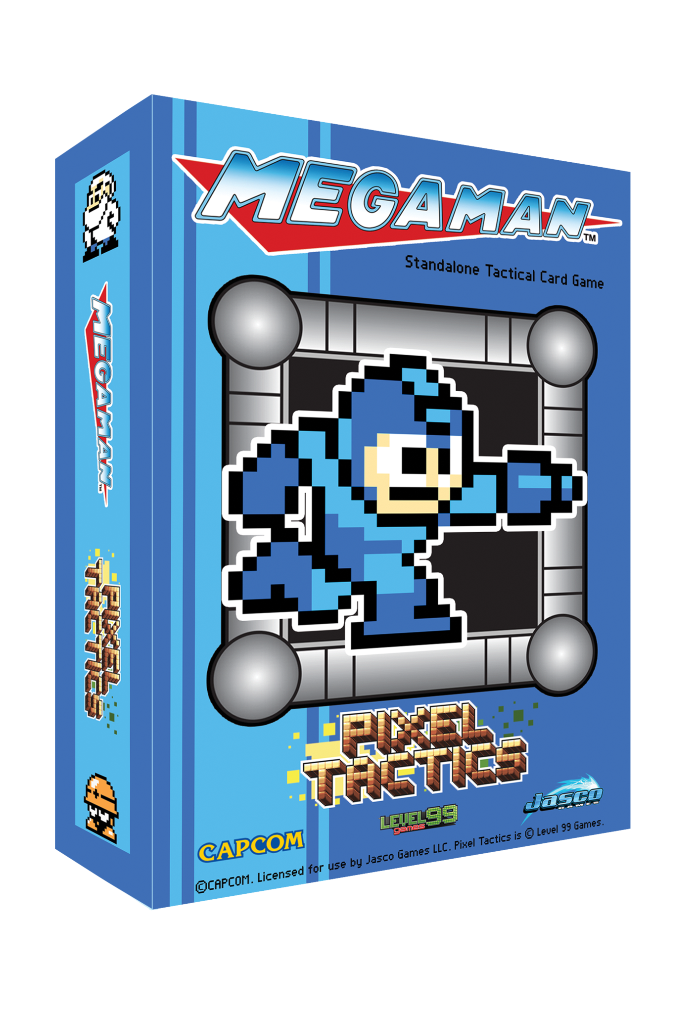 Mega Man Pixel Tactics: Mega Man Blue