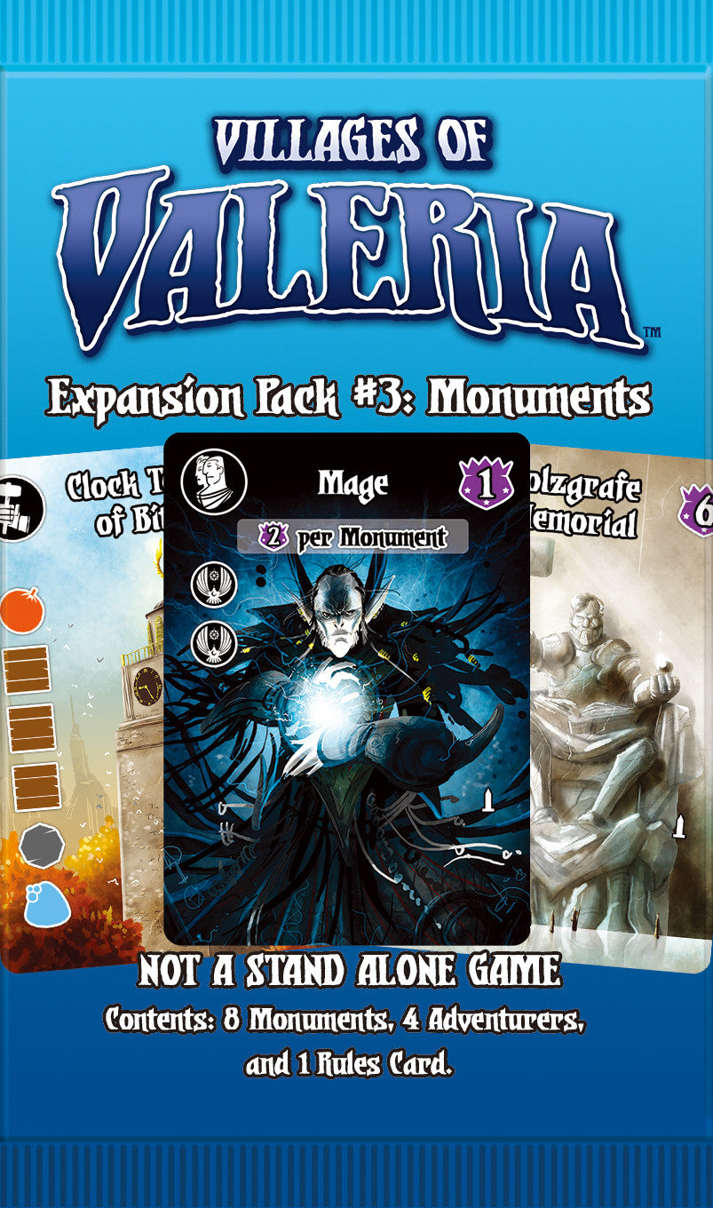 Villages of Valeria: Monuments