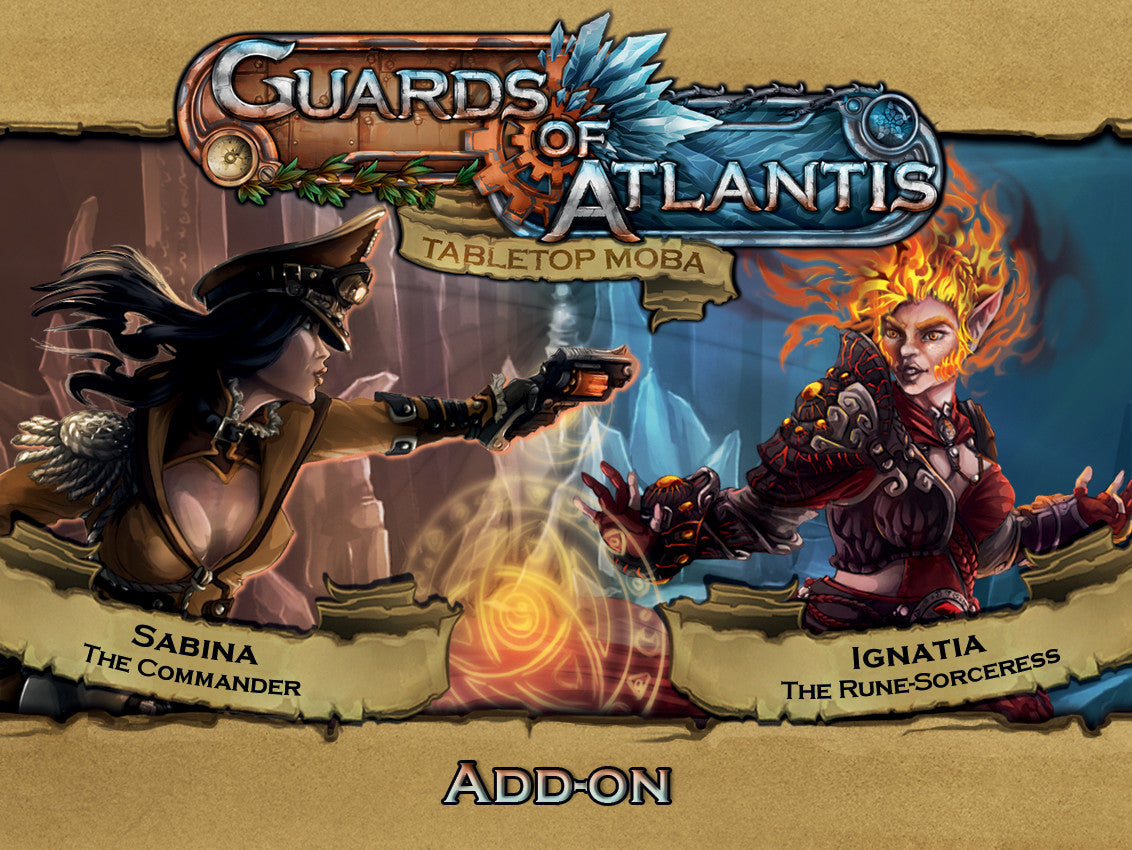 Guards of Atlantis: Sabina & Ignatia character pack