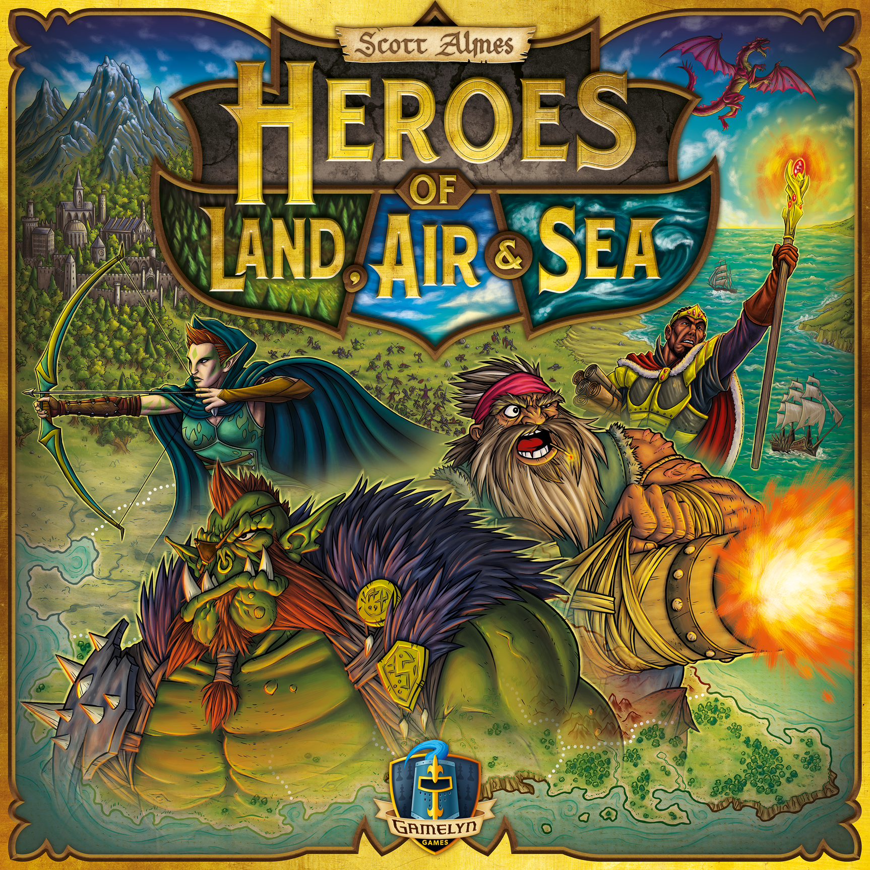 Heroes of Land, Air & Sea (Base Game) *PRE-ORDER*