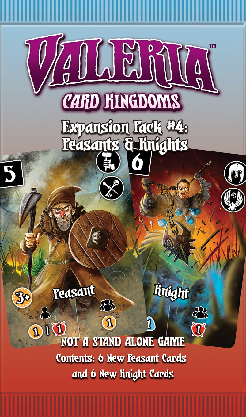 Valeria: Card Kingdoms - Expansion Pack #04: Peasants & Knights